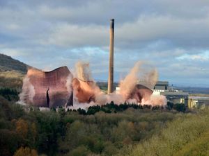 Supporting image for story: WATCH: Gone in seconds - Demolition of Ironbridge cooling towers from many angles  