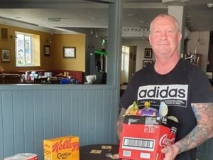 Supporting image for story: New-look Wolverhampton pub ‘reopens’ as food bank