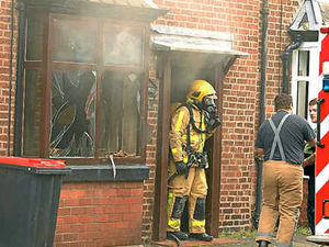 Supporting image for story: Fire tears through Newport house