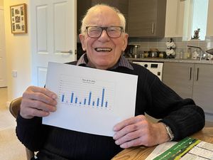 Supporting image for story: Former farmer takes 100-year-old family tradition to his new home at Shrewsbury retirement complex