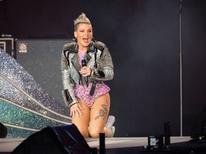 Supporting image for story: Pink ‘honoured and happy’ at second Hyde Park show