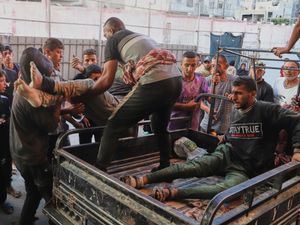 Supporting image for story: 32 Palestinians killed ‘while trying to reach food distribution sites in Gaza’