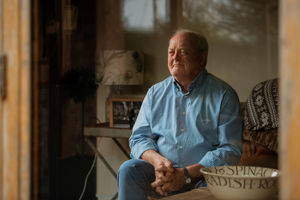 George Rook, who lives with dementia, is helping others with the condition