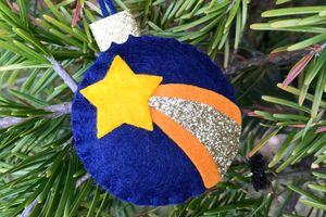 The beautiful, handmade star that will be sent to supporters of this year's Celebrate Your Star campaign from Acorns.