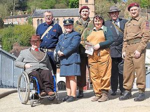Supporting image for story: Gorge's day out at WWII event