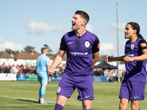 Jordan Piggott celebrates. Pic: Kieren Griffin