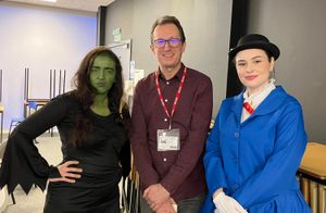 Ken Preston at Shireland Academy on World Book Day
