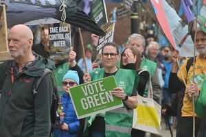 Shrewsbury river campaigners Up Sewage Creek hosting a family-friendly procession through the town on World Water Day