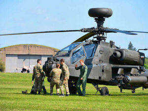 Supporting image for story: Prince Harry thrills crowds with Cosford Air Show visit