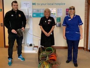 Supporting image for story: Ellesmere College makes masks for hospital and hospice workers