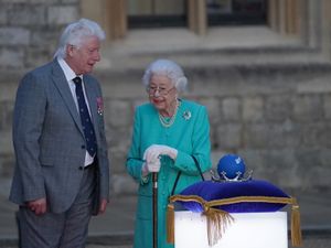 Supporting image for story: Ceremonial items used by Queen Elizabeth II to be auctioned for cancer charity