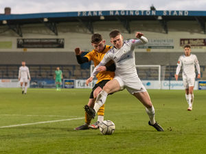 Supporting image for story: Telford wait for news of Brad Bood’s ankle problem