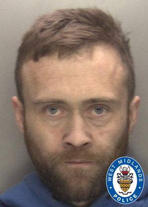 Luke Hughes-Roberts is one of two men wanted by West Midlands Police. Photo: West Midland Police