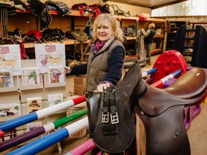 Supporting image for story: South Shropshire horse charity on the right 'tack' with shop opening