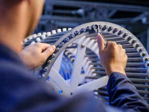 An installation using Lubrinox products from Fabory