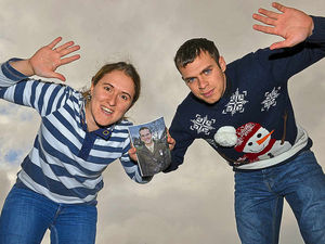 Supporting image for story: Shropshire skydive for bomb blast victim soldier