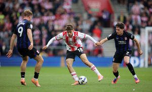 Tom Fellows in action for Southampton