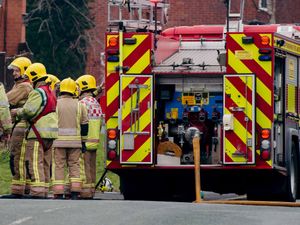 Supporting image for story: Firefighters tackle Market Drayton van fire
