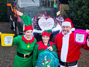 Supporting image for story: Christmas comes early to Condover with charity Santa event