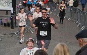 The Stafford half marathon and fun run took place on Sunday