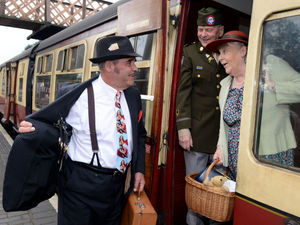 Supporting image for story: Railway steps back into 1940s