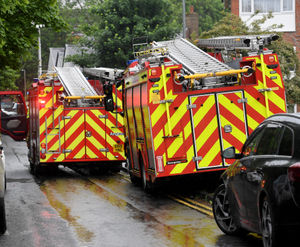 Fire chiefs have confirmed the blaze was started accidentally