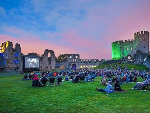 Supporting image for story: Video and gallery: Bride of Frankenstein screening at Dudley Castle is a scream
