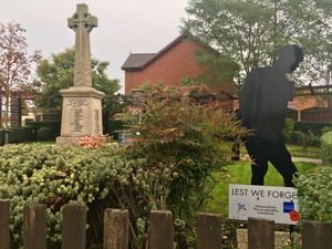 Short Heath War Memorial. PIC: Gurdip Thandi LDR. Permission for use for all BBC Newswire partners.