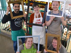 Supporting image for story: Shrewsbury market launches picture frame appeal to celebrate traders