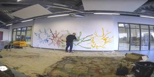 Neil Willis makes a start