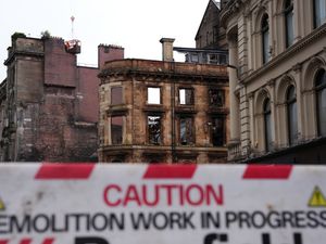 Supporting image for story: Another exit at Glasgow Central to reopen as demolition after fire progresses
