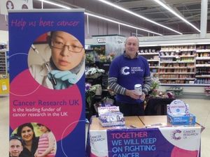 Supporting image for story: Cancer Research UK sets out stall for 2022 after dire two years of donations in Wyre Forest due to pandemic
