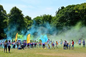 East Park became an explosion of colour