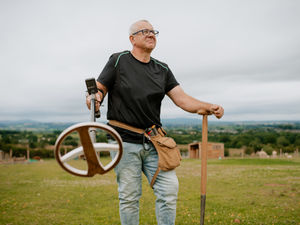 Supporting image for story: Detectorist Andy hits rich seam of discoveries after finding medieval pope's seal