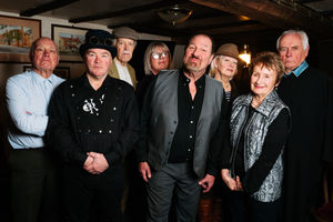 The 'Judge and the Jury' from Bridgnorth Musical Theatre Company's production of Trial by Jury.