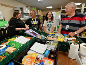 Supporting image for story: One big Shropshire food bank on track for shock new milestone as demand remains high across the county