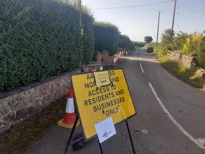 Supporting image for story: Residents breathe sighs of relief as A41 diversion traffic chaos eases on second day
