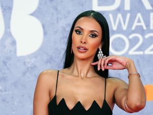 Supporting image for story: Maya Jama appears to show off engagement ring on Brits red carpet