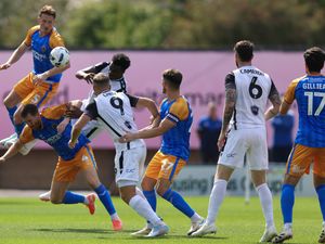 Supporting image for story: 'He brings goals': John Marquis Shrewsbury view and Callum Stewart stance after League 2 opener