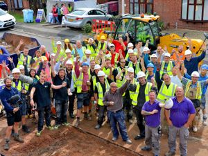 Supporting image for story: DIY SOS in West Bromwich: Many hands help make light work