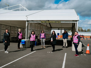 Supporting image for story: 'Fantastic effort' to open Shrewsbury coronavirus assessment centre praised