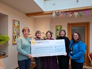 Jane Watson Jones, Cathy Thomason, Anthea Redwood, Jayne Whittaker and Claire Purcell from Lingen Davies.
