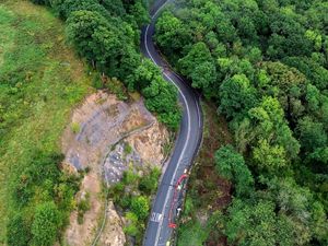 Supporting image for story: Ironbridge Gorge road prone to landslips will close next week for six months