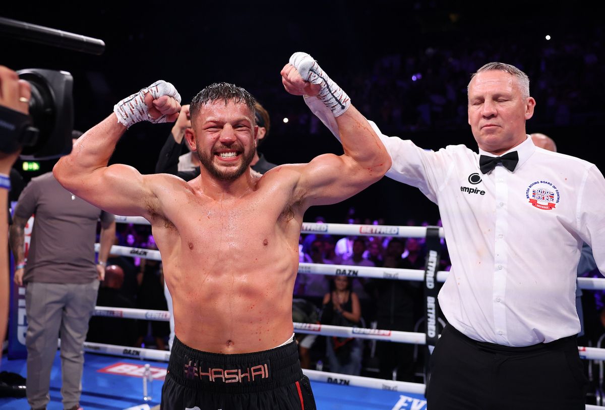 Brilliant Conah Walker retains British title with brutal stoppage win