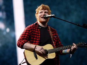 Supporting image for story: Ed Sheeran challenging himself for number one with Visiting Hours