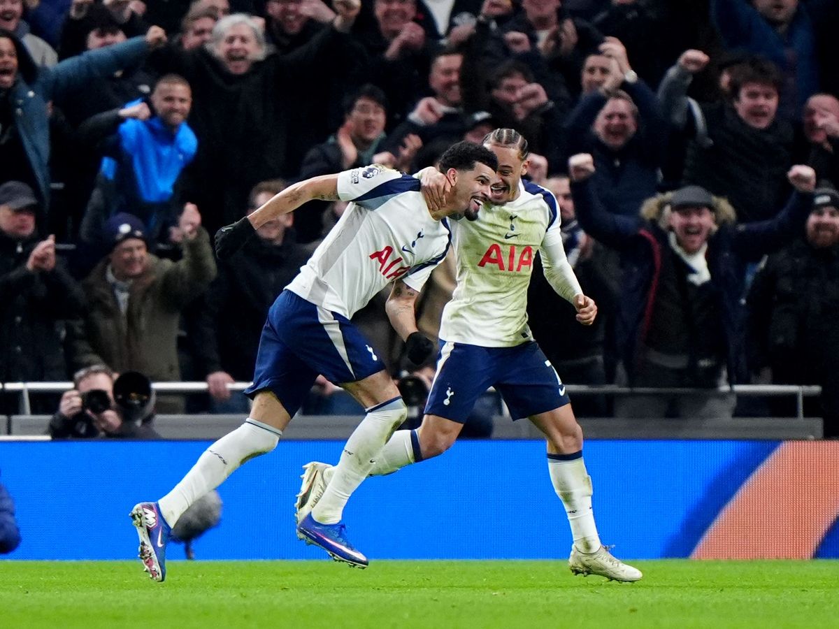 Dominic Solanke stunner earns Tottenham a point against Manchester City Dominic Solanke stunner earns Tottenham a point against Manchester City