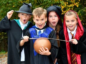Supporting image for story: This South Staffordshire primary school brought a fictional sport to life with its own version of 'playground Quidditch'