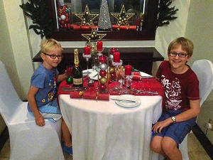 Supporting image for story: Christmas for Shropshire expats: Steve and Rebecca Gibson in the United Arab Emirates