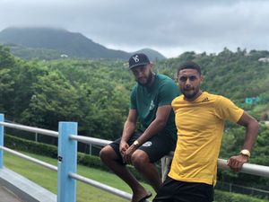 Supporting image for story: Walsall's Brandon Comley on dream of playing international football alongside brother for Montserrat

