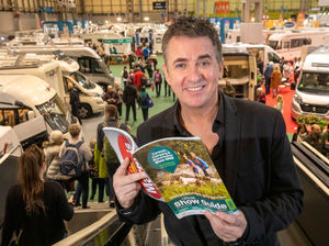 Supporting image for story: Shane Richie in Birmingham to open Caravan, Camping and Motorhome Show - in pictures